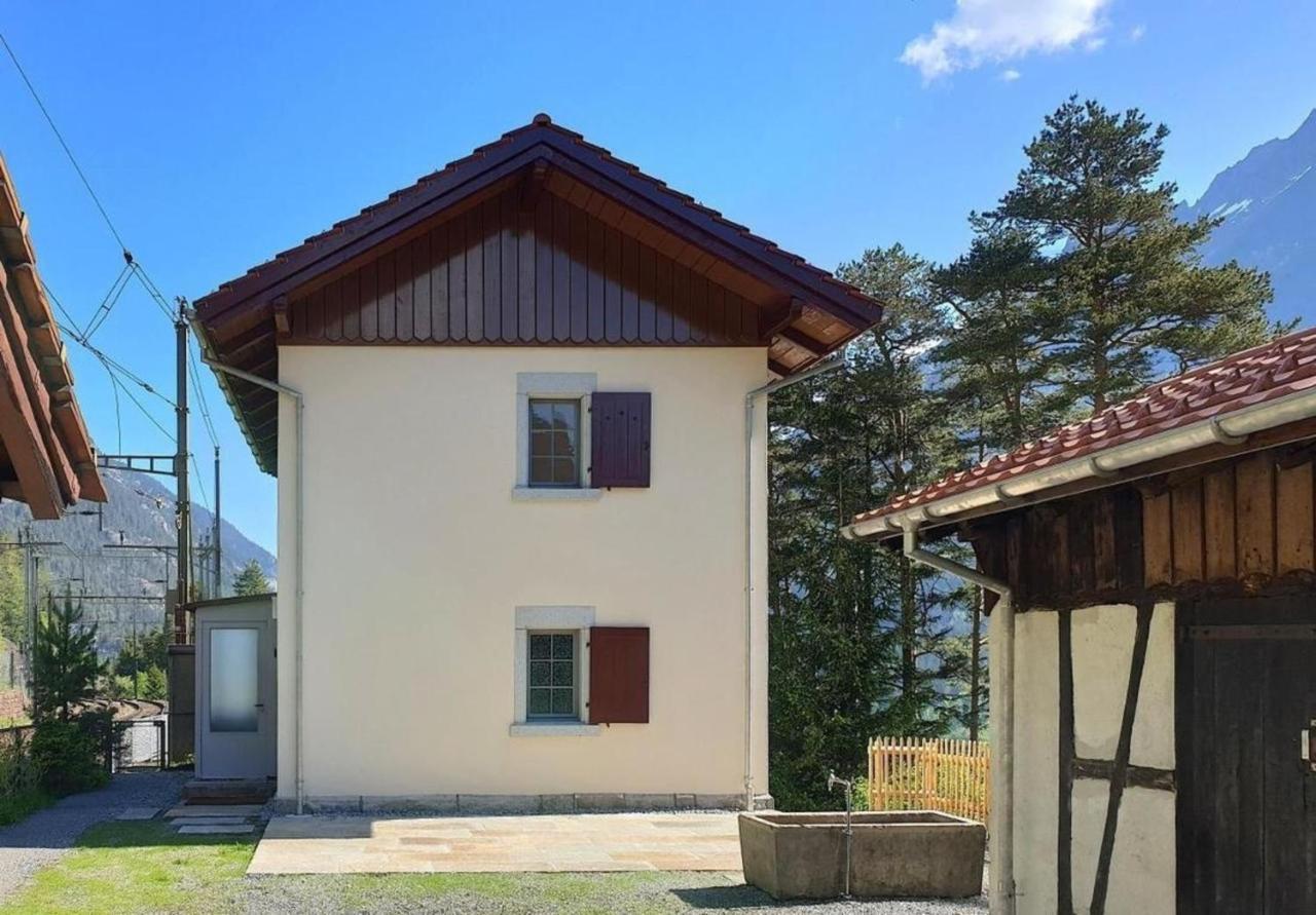 Willa Bahnwaerterhaus Eggwald Wassen Zewnętrze zdjęcie